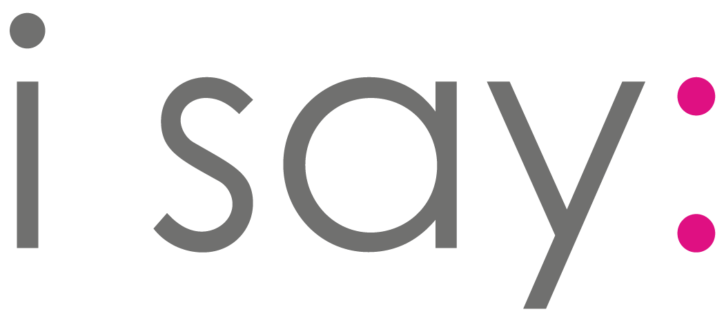 i say logo