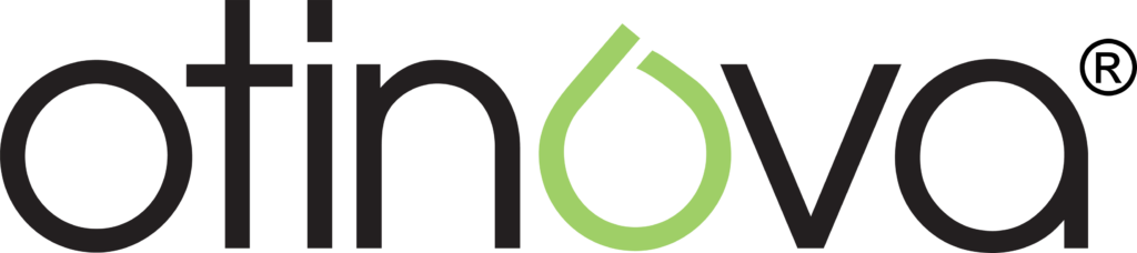 Otinova logo korvasuihke korvakäytävä